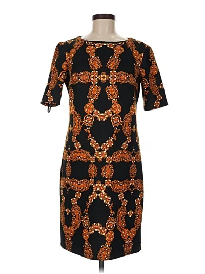 Pre-owned Assorted Brands Cocktail Dress In Orange