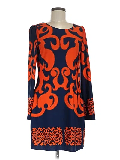 Pre-owned Assorted Brands Cocktail Dress In Orange