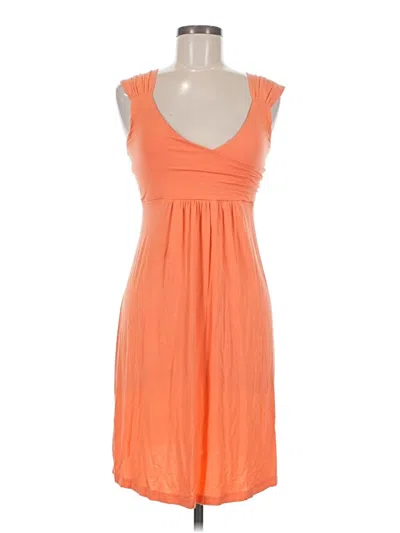 Pre-owned Assorted Brands Cocktail Dress In Orange