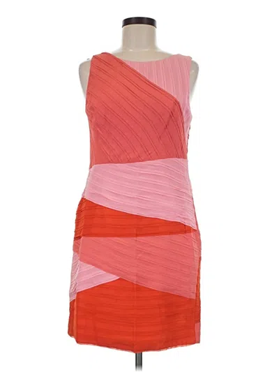 Pre-owned Assorted Brands Cocktail Dress In Orange