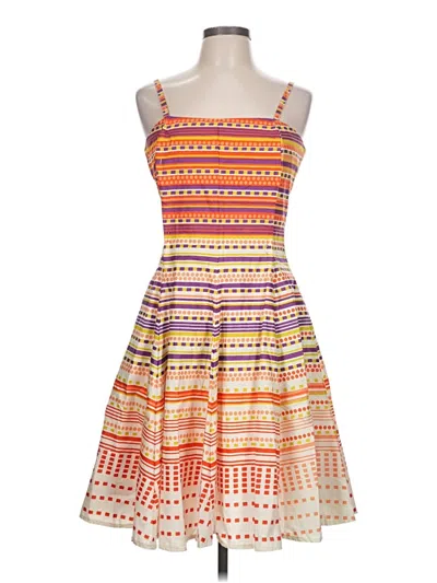 Pre-owned Assorted Brands Cocktail Dress In Orange