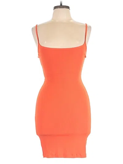 Pre-owned Assorted Brands Cocktail Dress In Orange