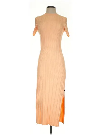 Pre-owned Assorted Brands Cocktail Dress In Orange