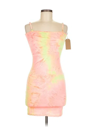 Pre-owned Assorted Brands Cocktail Dress In Pink