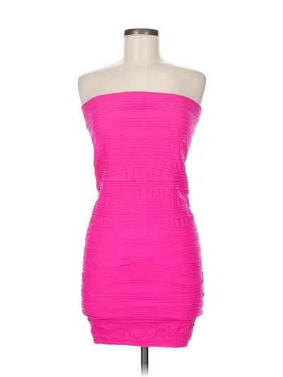 Pre-owned Assorted Brands Cocktail Dress In Pink