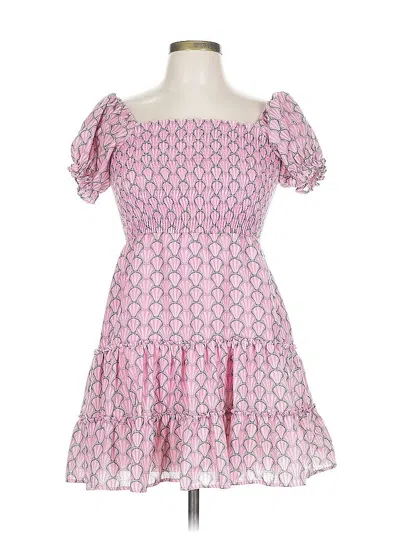 Pre-owned Assorted Brands Cocktail Dress In Pink