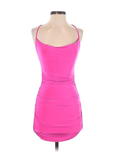 Pre-owned Assorted Brands Cocktail Dress In Pink
