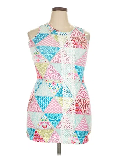 Pre-owned Assorted Brands Cocktail Dress In Pink