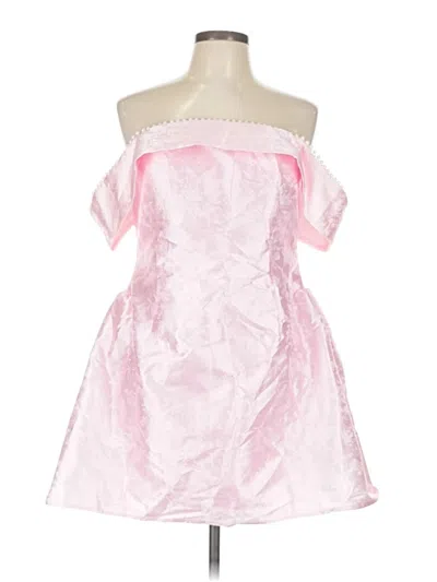 Pre-owned Assorted Brands Cocktail Dress In Pink