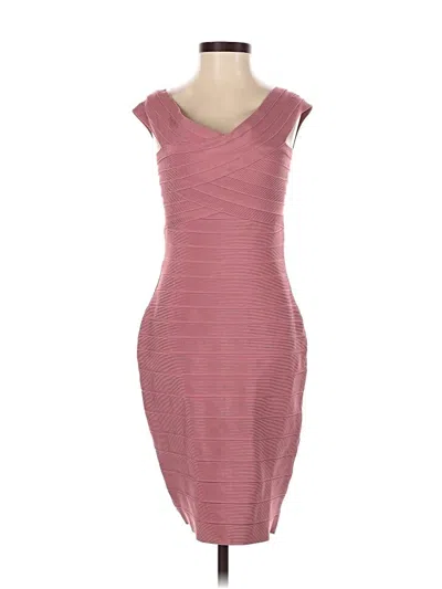 Pre-owned Assorted Brands Cocktail Dress In Pink