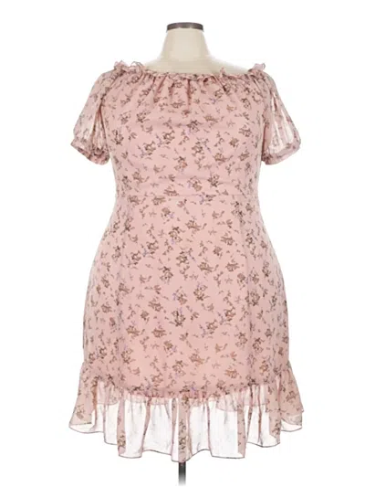 Pre-owned Assorted Brands Cocktail Dress In Pink