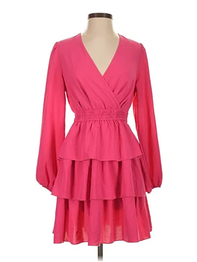 Pre-owned Assorted Brands Cocktail Dress In Pink