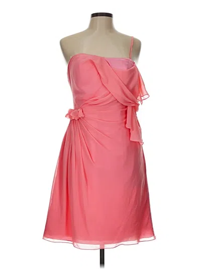 Pre-owned Assorted Brands Cocktail Dress In Pink