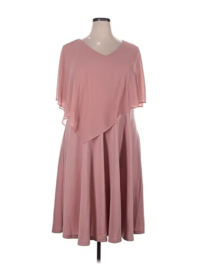 Pre-owned Assorted Brands Cocktail Dress In Pink