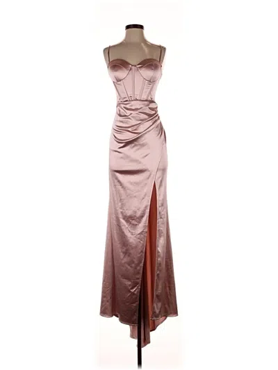 Pre-owned Assorted Brands Cocktail Dress In Pink