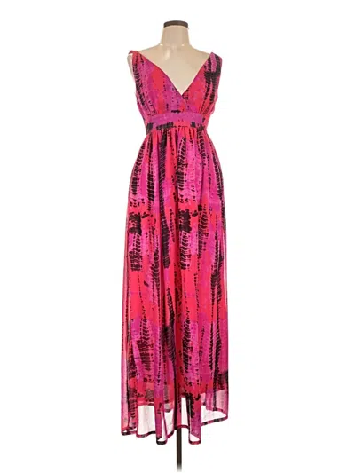 Pre-owned Assorted Brands Cocktail Dress In Pink