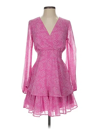 Pre-owned Assorted Brands Cocktail Dress In Pink
