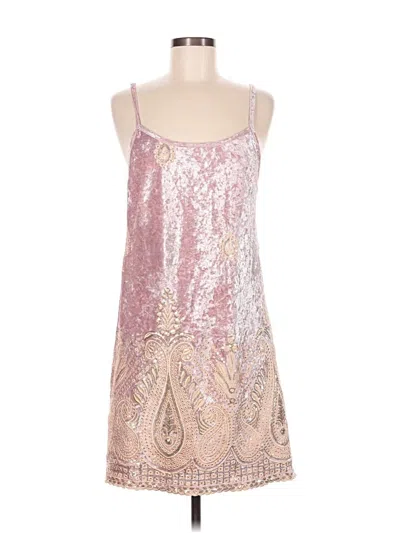 Pre-owned Assorted Brands Cocktail Dress In Pink