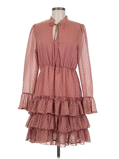 Pre-owned Assorted Brands Cocktail Dress In Pink
