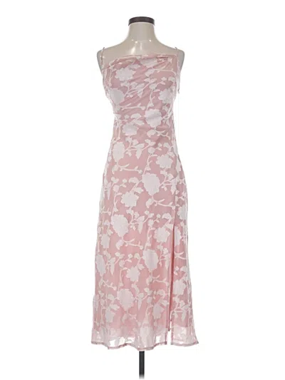 Pre-owned Assorted Brands Cocktail Dress In Pink
