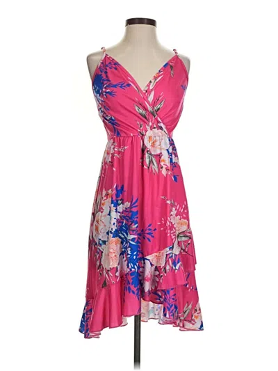 Pre-owned Assorted Brands Cocktail Dress In Pink