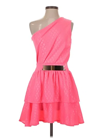Pre-owned Assorted Brands Cocktail Dress In Pink