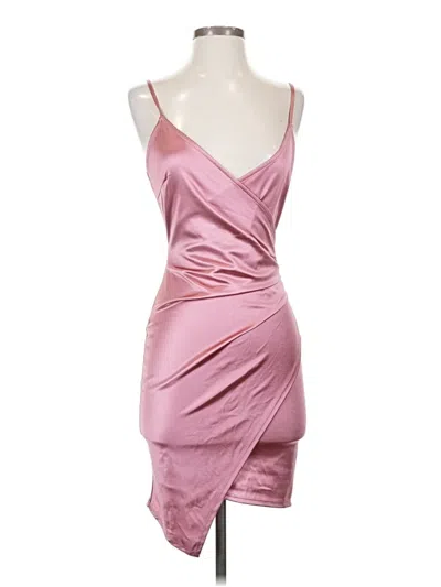 Pre-owned Assorted Brands Cocktail Dress In Pink