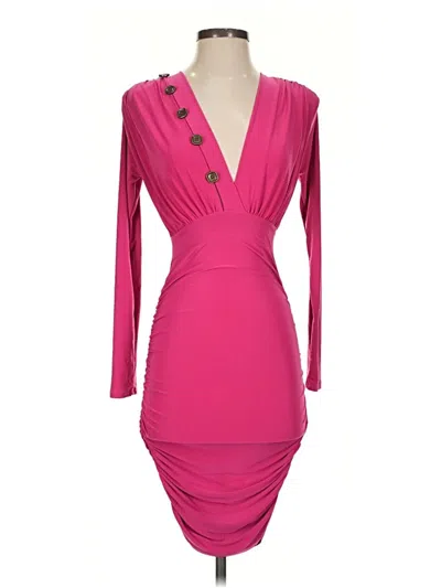 Pre-owned Assorted Brands Cocktail Dress In Pink