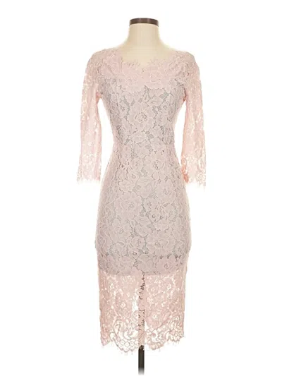 Pre-owned Assorted Brands Cocktail Dress In Pink
