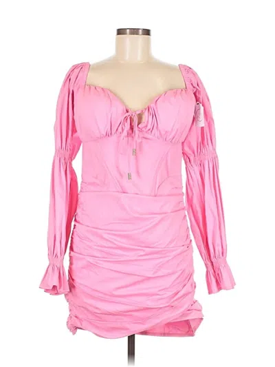 Pre-owned Assorted Brands Cocktail Dress In Pink