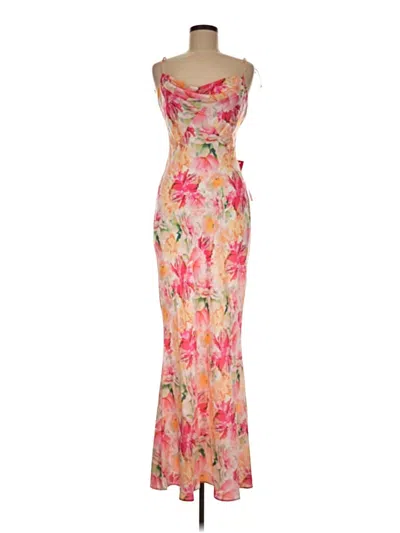 Pre-owned Assorted Brands Cocktail Dress In Pink