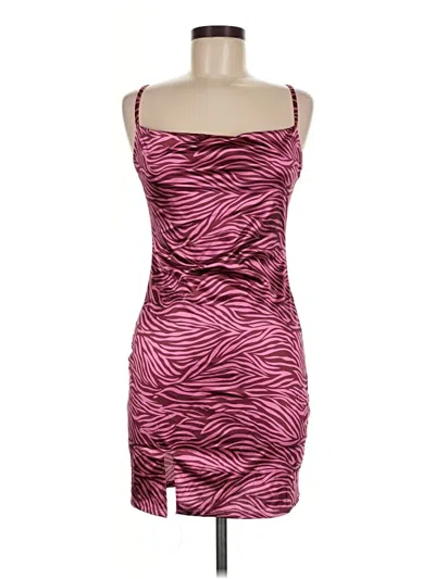 Pre-owned Assorted Brands Cocktail Dress In Pink