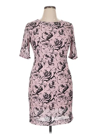 Pre-owned Assorted Brands Cocktail Dress In Pink