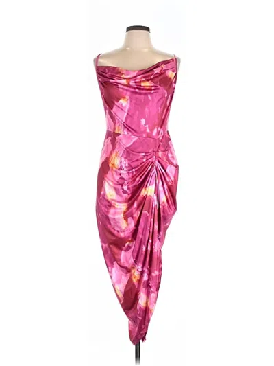 Pre-owned Assorted Brands Cocktail Dress In Pink