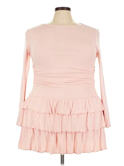 Pre-owned Assorted Brands Cocktail Dress In Pink