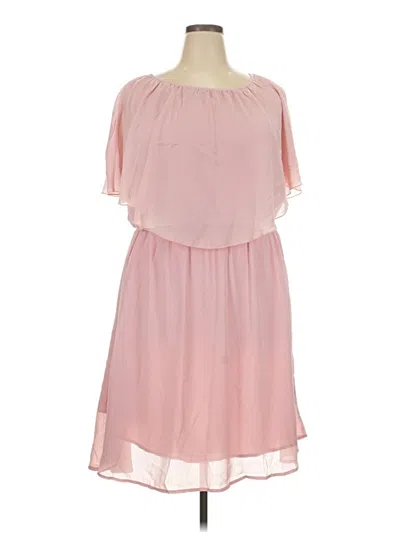 Pre-owned Assorted Brands Cocktail Dress In Pink