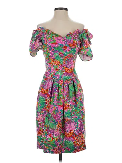 Pre-owned Assorted Brands Cocktail Dress In Pink