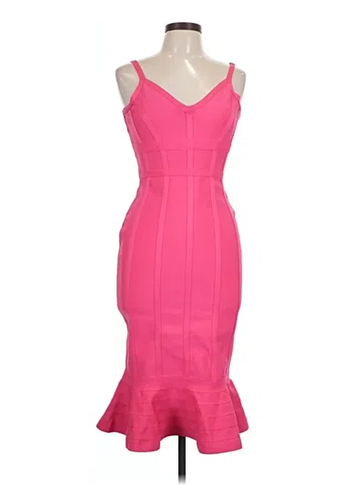 Pre-owned Assorted Brands Cocktail Dress In Pink