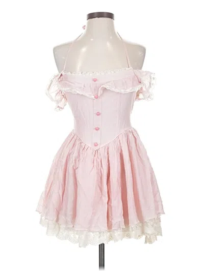 Pre-owned Assorted Brands Cocktail Dress In Pink