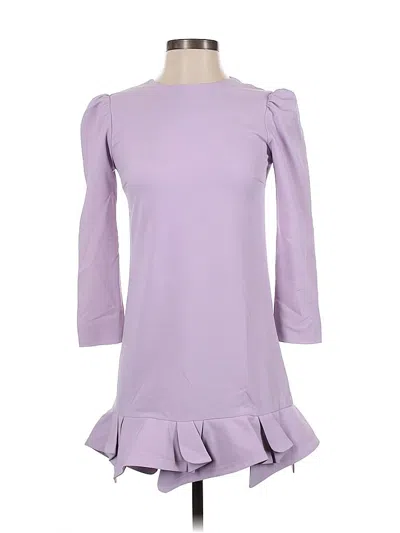 Pre-owned Assorted Brands Cocktail Dress In Purple
