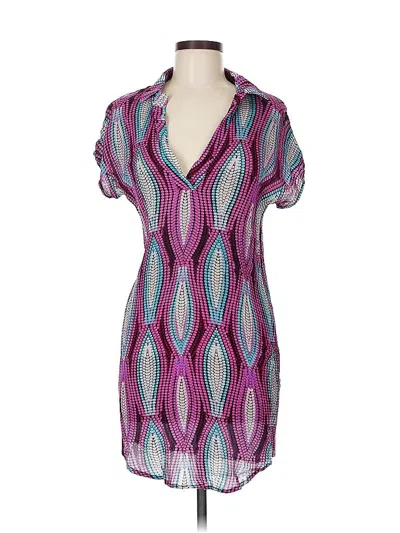 Pre-owned Assorted Brands Cocktail Dress In Purple