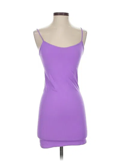 Pre-owned Assorted Brands Cocktail Dress In Purple