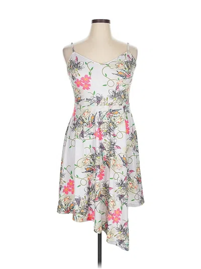 Pre-owned Assorted Brands Cocktail Dress In Purple