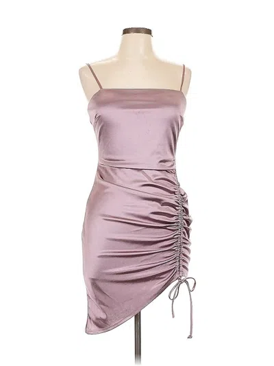 Pre-owned Assorted Brands Cocktail Dress In Purple
