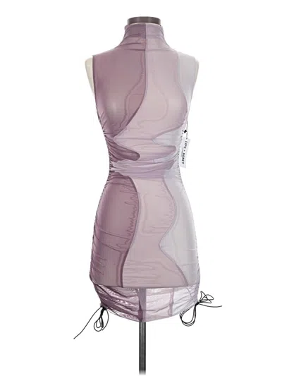 Pre-owned Assorted Brands Cocktail Dress In Purple