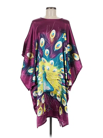 Pre-owned Assorted Brands Cocktail Dress In Purple