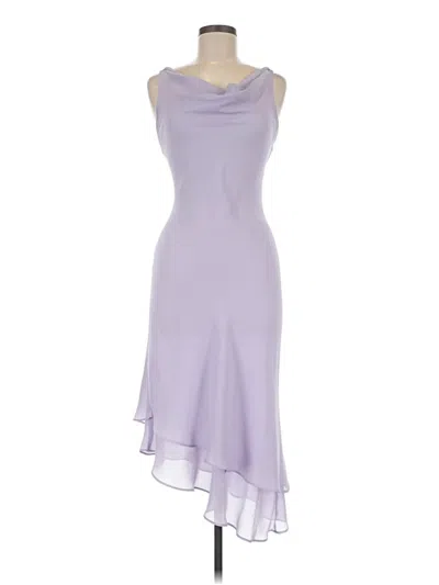Pre-owned Assorted Brands Cocktail Dress In Purple