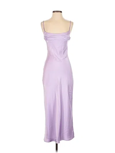 Pre-owned Assorted Brands Cocktail Dress In Purple