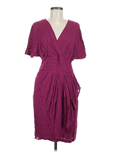 Pre-owned Assorted Brands Cocktail Dress In Purple