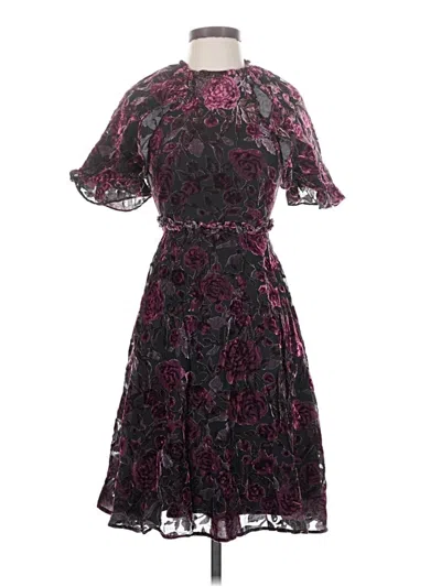 Pre-owned Assorted Brands Cocktail Dress In Purple
